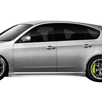 Duraflex® - STI Style Fiberglass Side Skirt Rocker Panels (Unpainted)