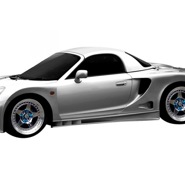 2 Piece Body Kit Compatible With IS 2000-2005 Brightt Duraflex ED-QPH-910 V-Speed Side Skirts Rocker Panels 