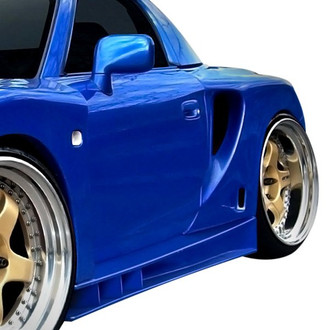 Duraflex® - TD3000 Style Fiberglass Wide Body Rear Fenders (Unpainted)