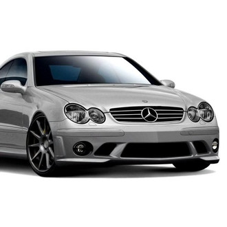 Duraflex® - C63 Style Fiberglass Front Bumper Cover (Unpainted)