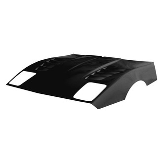 Duraflex® - GT Concept Style Fiberglass Hood (Unpainted)