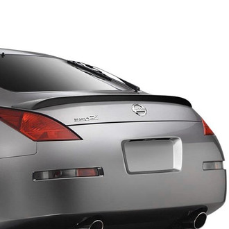 Duraflex® - V-Speed Style Fiberglass Rear Lip Trunk Lid Spoiler (Unpainted)