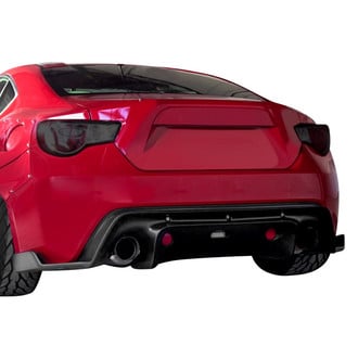 Duraflex® - GT500 Style Fiberglass Wide Body Rear Diffuser (Unpainted)