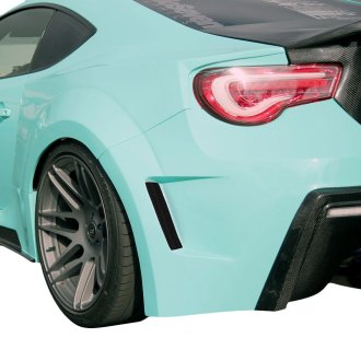 Duraflex® - 86-R Style Fiberglass Wide Body Rear Fenders (Unpainted)