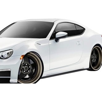 Duraflex® - 86-R Style Fiberglass Side Skirt Rocker Panels (Unpainted)