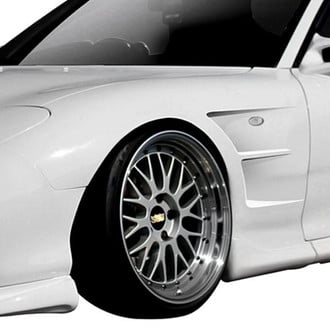 Duraflex® - B-Sport Style 25mm Fiberglass Front Fenders (Unpainted)