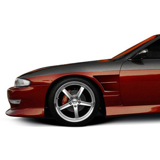 Duraflex® - B-Sport Style Fiberglass Front Fenders (Unpainted)