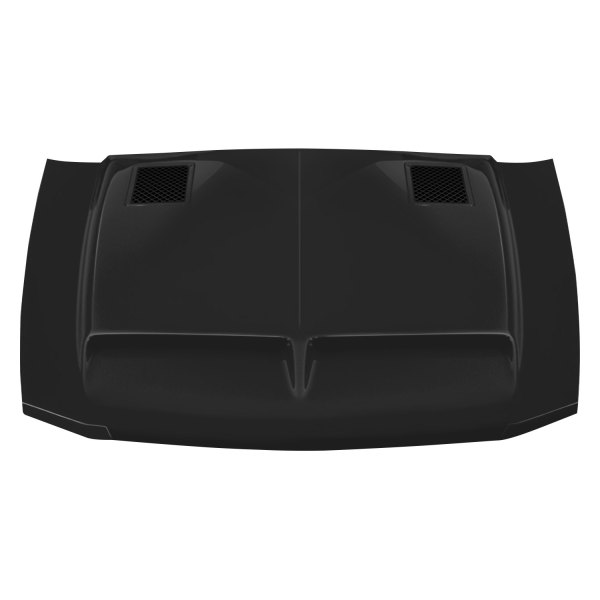 Duraflex® - GT500 Style Fiberglass Hood (Unpainted)