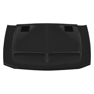 Duraflex® - GT500 Style Fiberglass Hood (Unpainted)