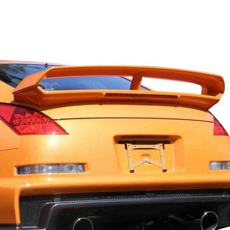 Duraflex® - N-3 Style Fiberglass Trunk Lid Spoiler (Unpainted)