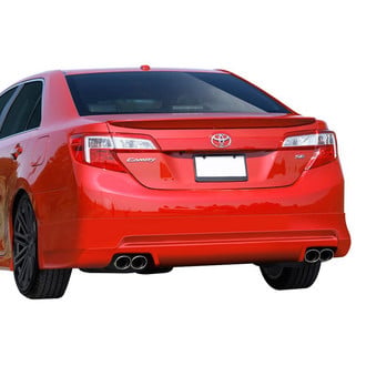 Duraflex® - Racer Style Fiberglass Rear Bumper Lip Under Air Dam Spoiler (Unpainted)