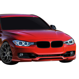 Duraflex® - K-Sport Style Fiberglass Front Bumper Lip Under Air Dam Spoiler (Unpainted)