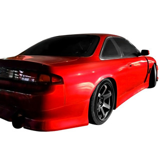 Duraflex® - V-Speed Style Fiberglass Wide Body Rear Fenders (Unpainted)