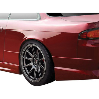 Duraflex® - C-Speed Style 50mm Fiberglass Rear Fenders (Unpainted)