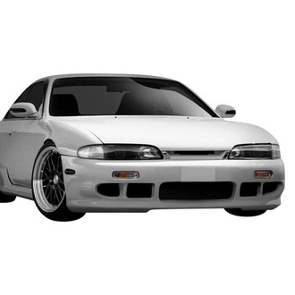Duraflex® - N Sport Style Fiberglass Front Bumper Cover (Unpainted)