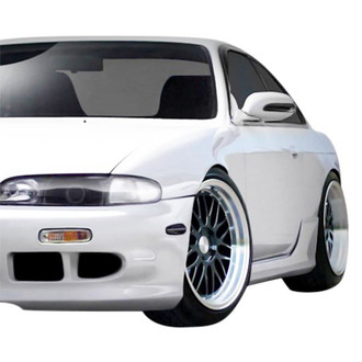 Duraflex® - N Sport Style Fiberglass Side Skirt Rocker Panels (Unpainted)