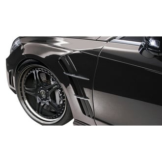 Duraflex® - Eros Style Version 1 Fiberglass Front Fenders (Unpainted)