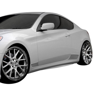 Duraflex® - VG-R Style Fiberglass Side Skirt Rocker Panels (Unpainted)