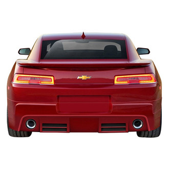 Duraflex® - Racer Style Fiberglass Rear Bumper Lip Under Air Dam Spoiler (Unpainted)
