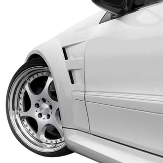 Duraflex® - Black Series Fiberglass Wide Body Front Fenders (Unpainted)