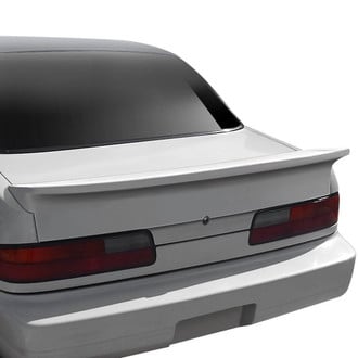 Duraflex® - Winner Style Fiberglass Rear Lip Trunk Lid Spoiler (Unpainted)