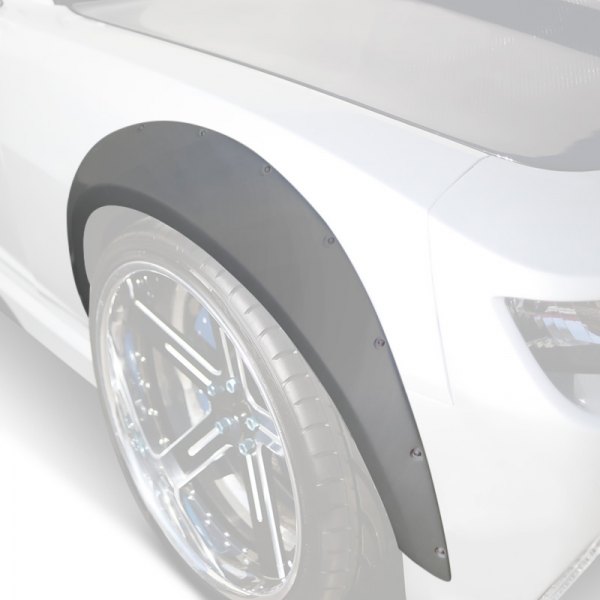  Duraflex® - GT Concept Style Wide Body Fiberglass Front Fender Flares (Unpainted)