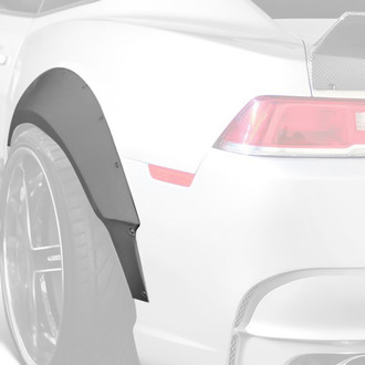Duraflex® - GT Concept Style Wide Body Fiberglass Rear Fender Flares (Unpainted)