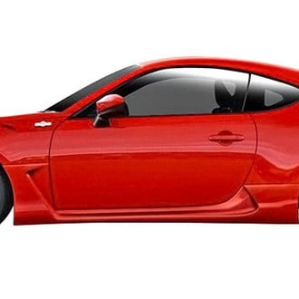 Duraflex® - W-1 Style Fiberglass Side Skirt Rocker Panels (Unpainted)