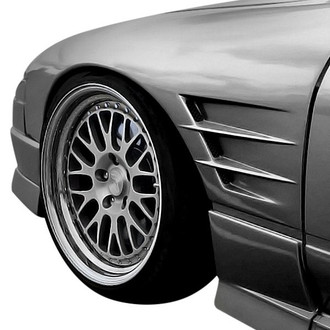 Duraflex® - G-PR Style 30mm Fiberglass Front Fenders (Unpainted)