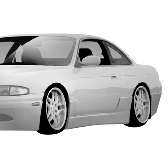 Duraflex® - Supercool Style Fiberglass Side Skirt Rocker Panels (Unpainted)