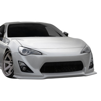 Duraflex® - V-Speed Style Fiberglass Front Bumper Lip Under Air Dam Spoiler (Unpainted)