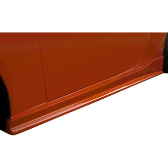 Duraflex® - V-Speed Style Fiberglass Side Skirt Rocker Panels (Unpainted)
