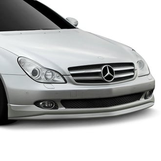 Duraflex® - Eros Style Version 1 Fiberglass Front Bumper Lip Under Spoiler Air Dam (Unpainted)