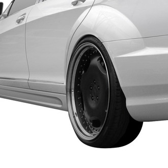 Duraflex® - Eros Style Version 3 Fiberglass Side Skirt Rocker Panels (Unpainted)