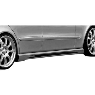 Duraflex® - W-1 Style Fiberglass Side Skirt Rocker Panels (Unpainted)