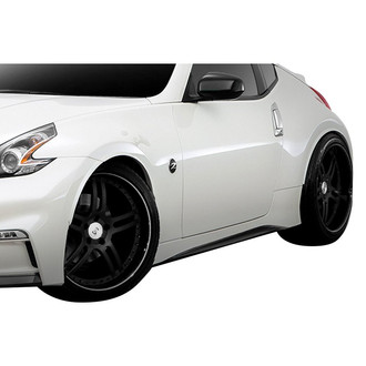 Duraflex® - N-3 Style Fiberglass Side Skirt Rocker Panels (Unpainted)