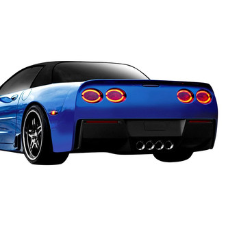 Duraflex® - Stingray Z Style Fiberglass Rear Bumper Cover (Unpainted)