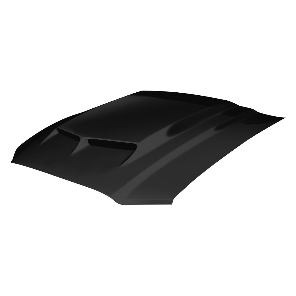 Duraflex® 112358 - CV-X Style Version 2 Fiberglass Hood (Unpainted)