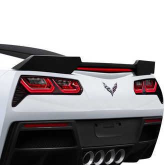 Duraflex® - Gran Veloce Style Fiberglass Rear Lip Spoiler (Unpainted)