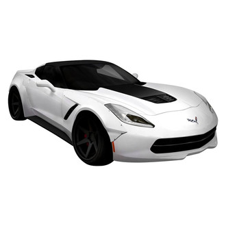 Duraflex® - Gran Veloce Style Fiberglass Wide Body Kit (Unpainted)
