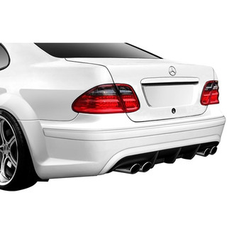 Duraflex® - Black Series Fiberglass Wide Body Rear Bumper Cover (Unpainted)