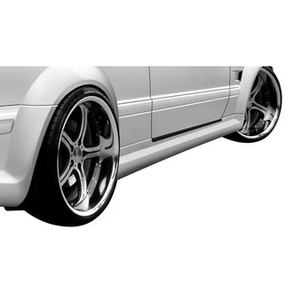 Duraflex® - Black Series Fiberglass Wide Body Side Skirt Rocker Panels (Unpainted)