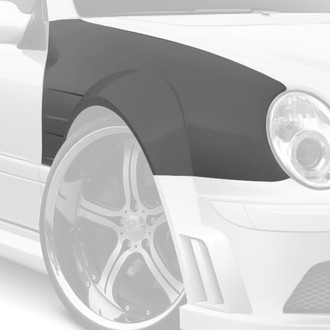 Duraflex® - Black Series Style Wide Body Fiberglass Front Fender Flares (Unpainted)