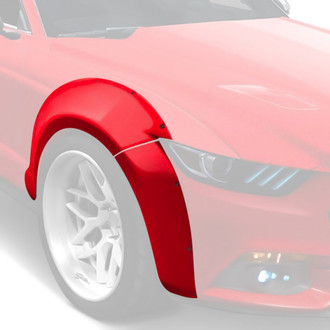 Duraflex® - Grid Style Wide Body Fiberglass Front Fender Flares (Unpainted)