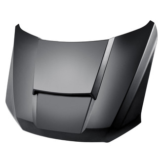 Duraflex® - Grid Style Fiberglass Hood (Unpainted)