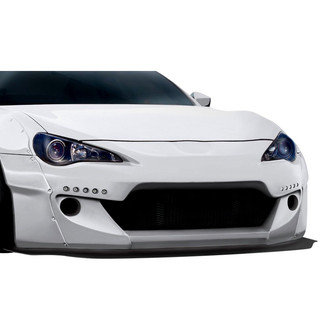 Duraflex® - GT500 V2 Style Fiberglass Front Splitter (Unpainted)
