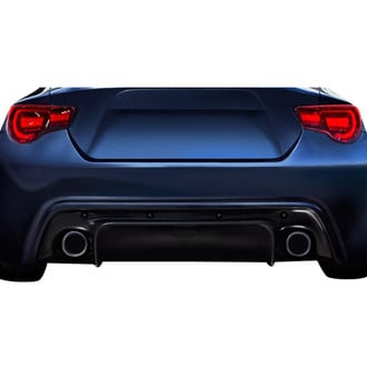 Duraflex® - GT500 V2 Style Fiberglass Rear Diffuser (Unpainted)