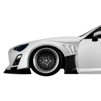 Duraflex® - VR-S Style Fiberglass Wide Body Front Fenders (Unpainted)