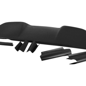 Duraflex® - TS-1 Style Fiberglass Rear Diffuser (Unpainted)