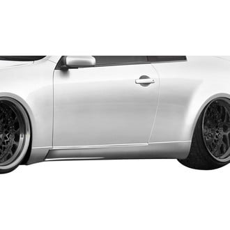 Duraflex® - D-Spec Style Fiberglass Side Skirts (Unpainted)
